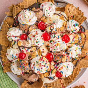 10 layer Ice Cream nachos