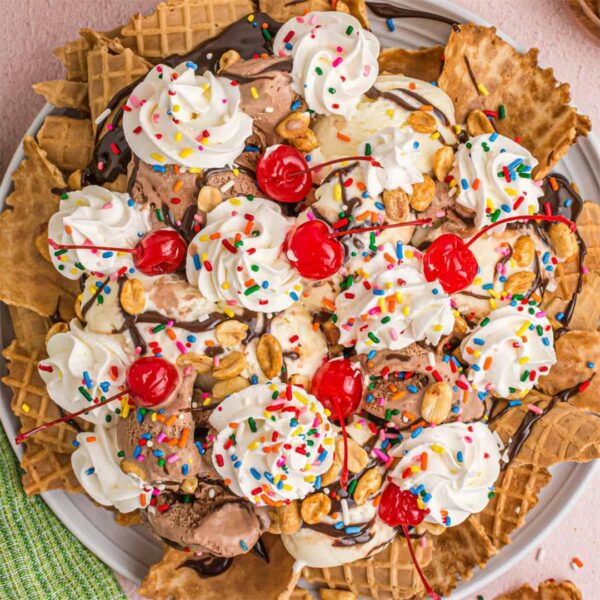 10 layer Ice Cream nachos
