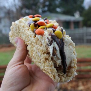 Ice Cream Rice Krispy Treat