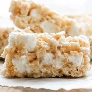 Rice Krispy Treat Sundae