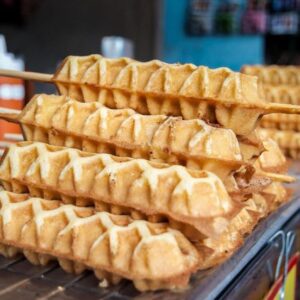 Waffle on a Stick