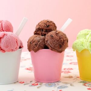 w/ice cream