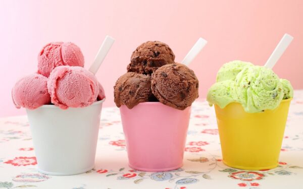 w/ice cream